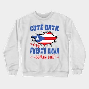 Puerto Rican Crewneck Sweatshirt